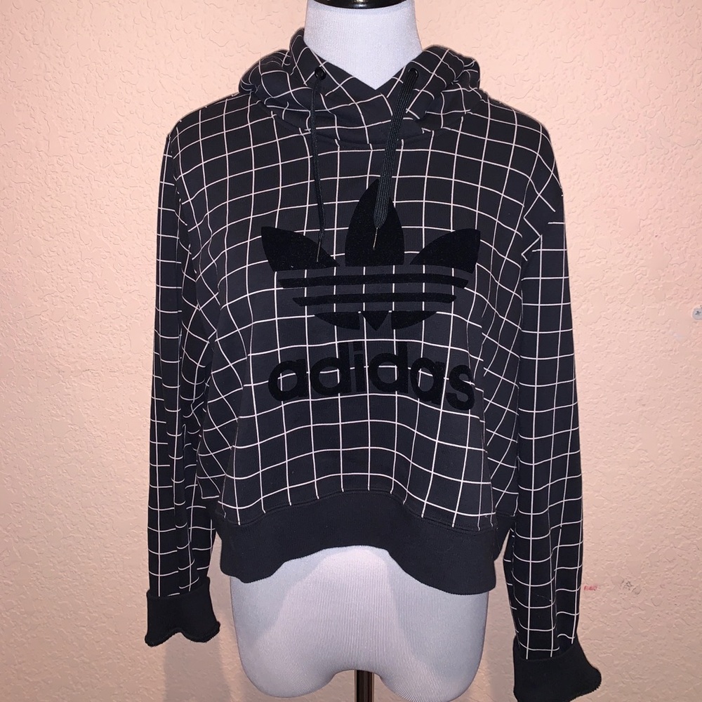 adidas cropped hoodie